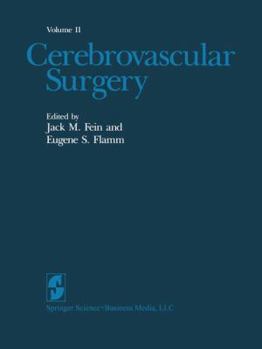 Paperback Cerebrovascular Surgery: Volume II Book
