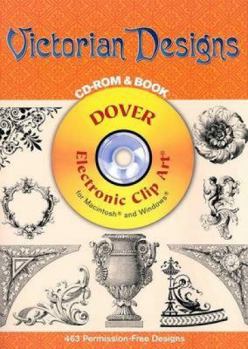 Paperback Victorian Designs CD-ROM and Book [With CDROM] Book