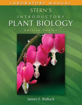 Spiral-bound Laboratory Manual to Accompany Stern's Introductory Plant Biology Book