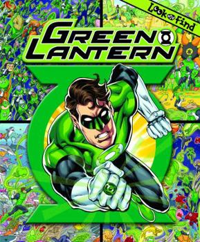 Hardcover Look & Find Green Lantern Book