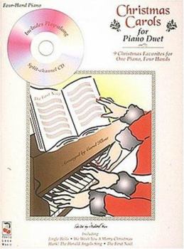 Paperback Christmas Carols for Piano Duet Book