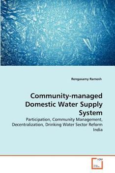 Paperback Community-managed Domestic Water Supply System Book