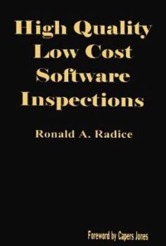 Hardcover High Quality Low Cost Software Inspections Book