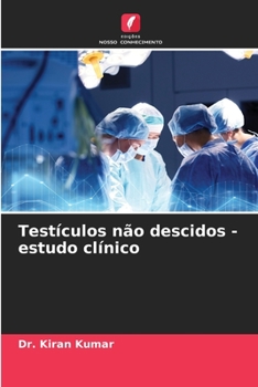 Paperback Testículos não descidos - estudo clínico [Portuguese] Book