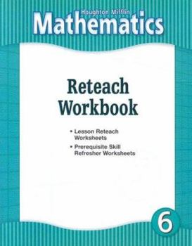 Paperback Houghton Mifflin Mathematics: Grade 6 Book