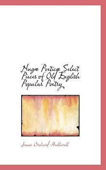 Paperback Nug Poetic Select Pieces of Old English Popular Poetry Book