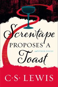 Paperback Screwtape Proposes a Toast Book