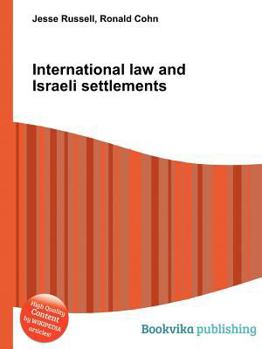 Paperback International Law and Israeli Settlements Book