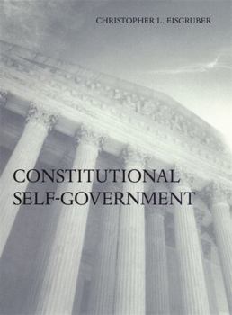 Paperback Constitutional Self-Government Book