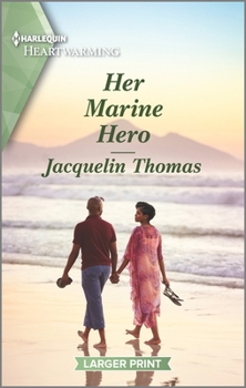 Mass Market Paperback Her Marine Hero: A Clean and Uplifting Romance [Large Print] Book