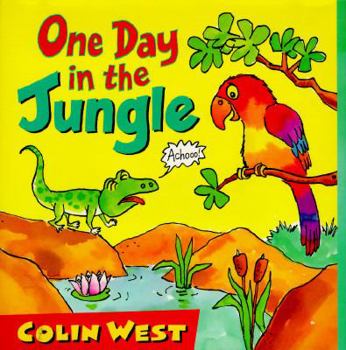 Hardcover One Day in the Jungle Book