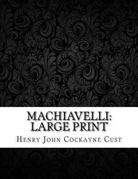 Machiavelli: Large Print