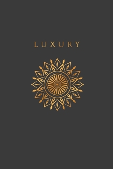 LUXURY Notebook Birthday Gift: Lined LUXURY Notebook / Journal Gift, 100 Pages, 6x9, Soft Cover, Matte Finish