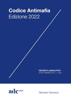 Paperback Codice Antimafia 2022 [Italian] Book