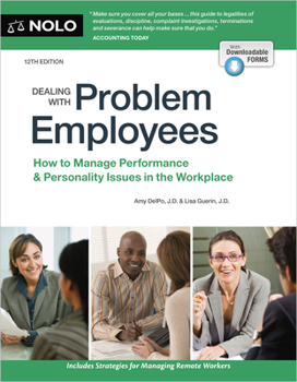 Paperback Dealing with Problem Employees: How to Manage Performance & Personal Issues in the Workplace Book