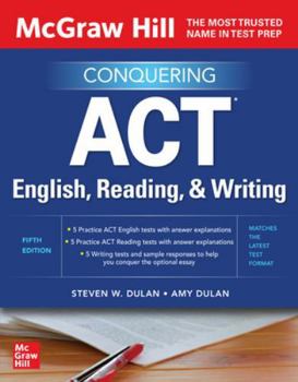 Paperback McGraw Hill Conquering ACT English, Reading, and Writing, Fifth Edition Book