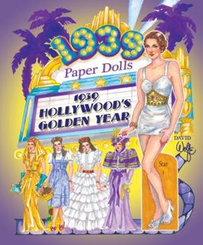 Paperback 1939 Hollywood's Golden Year Paper Dolls Book
