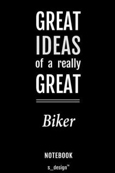 Paperback Notebook for Bikers / Biker: awesome handy Note Book [120 blank lined ruled pages] Book