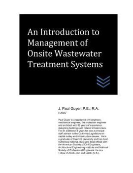 Paperback An Introduction to Management of Onsite Wastewater Treatment Systems Book
