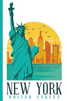 Cityscape - New York United States - Statue of Liberty Ellis Island : College Ruled Notebook