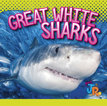 Library Binding Great White Sharks Book