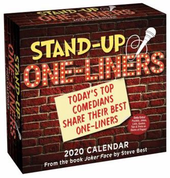 Calendar Stand-Up One-Liners 2020 Day-To-Day Calendar: Today's Top Comedians Share Their Best One-Liners Book