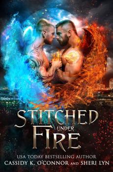 Paperback Stitched Under Fire (Paranormal Investigative Service) Book