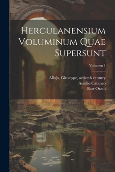 Paperback Herculanensium voluminum quae supersunt; Volumen 1 [Latin] Book