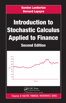 Hardcover Introduction to Stochastic Calculus Applied to Finance Book