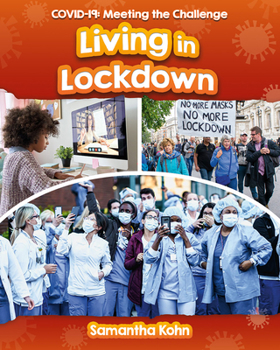 Library Binding Living in Lockdown Book