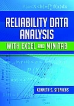 Hardcover Reliability Data Analysis with Excel and Minitab Book