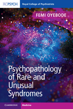Paperback Psychopathology of Rare and Unusual Syndromes Book