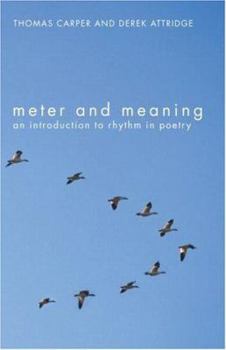 Paperback Meter and Meaning: An Introduction to Rhythm in Poetry Book