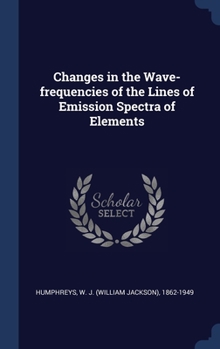 Changes in the wave-frequencies of the lines of emission spectra of elements