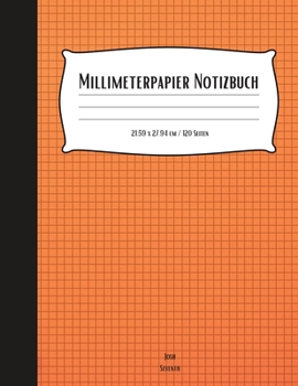 Paperback Millimeterpapier Notizbuch [German] Book