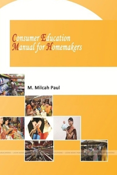 Paperback Consumer Education Manual for Homemakers Book