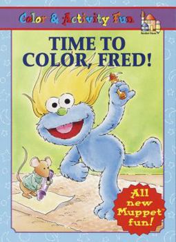 Paperback Time to Color, Fred! Book
