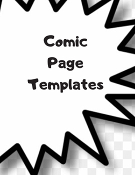 Paperback Comic Page Templates Book