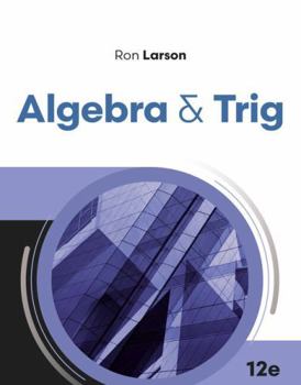 Hardcover Algebra & Trig Book