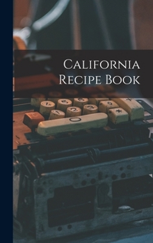 Hardcover California Recipe Book