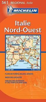 Map Michelin Map Italy North West Map 561 (Maps/Regional (Michelin)) Book