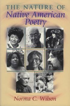 Paperback The Nature of Native American Poetry Book