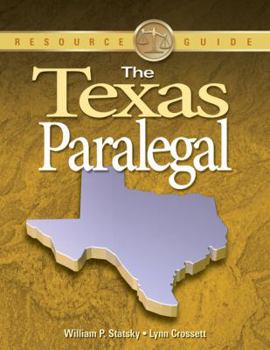 Paperback The Texas Paralegal Book