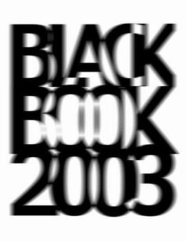 Hardcover Black Book ILLUSTRATION 2003 Book