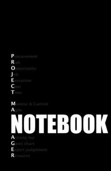 Paperback Project Manager Notebook Book