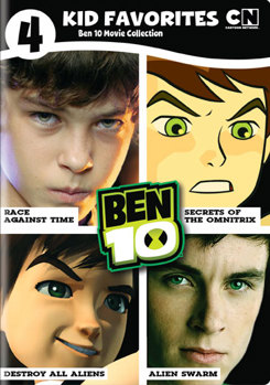 DVD 4 Kids Favorite: Ben 10 Movie Collection Book