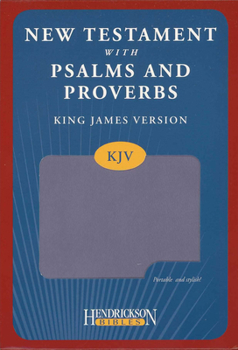Imitation Leather New Testament with Psalms and Proverbs-KJV Book