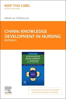 Printed Access Code Knowledge Development in Nursing Elsevier eBook on Vitalsource (Retail Access Card): Knowledge Development in Nursing Elsevier eBook on Vitalsource (R Book