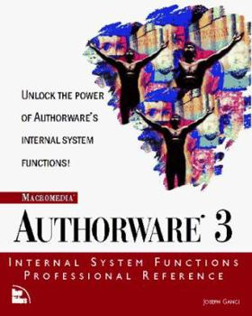 Paperback Macromedia Authorware 3.0 Internal Functions Professional Reference Book