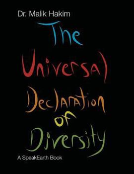 Paperback Universal Declaration of Diversity: A Living Proposal Book